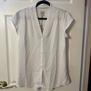 Nic+Zoe Angelina White Day to Night Blouse